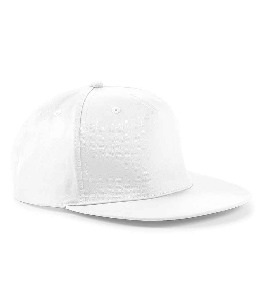 Beechfield 5 Panel Snapback Rapper Cap with Adjustable Fit and Classic Street Style Design
