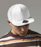Beechfield 5 Panel Snapback Rapper Cap with Adjustable Fit and Classic Street Style Design