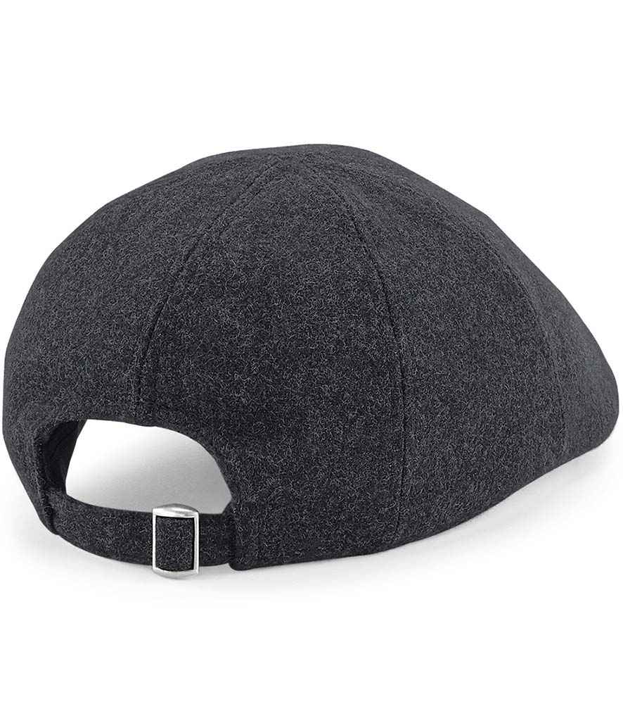 Beechfield Melton Wool Ivy Cap | Charcoal Marl