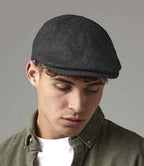 Beechfield Melton Wool Ivy Cap | Charcoal Marl