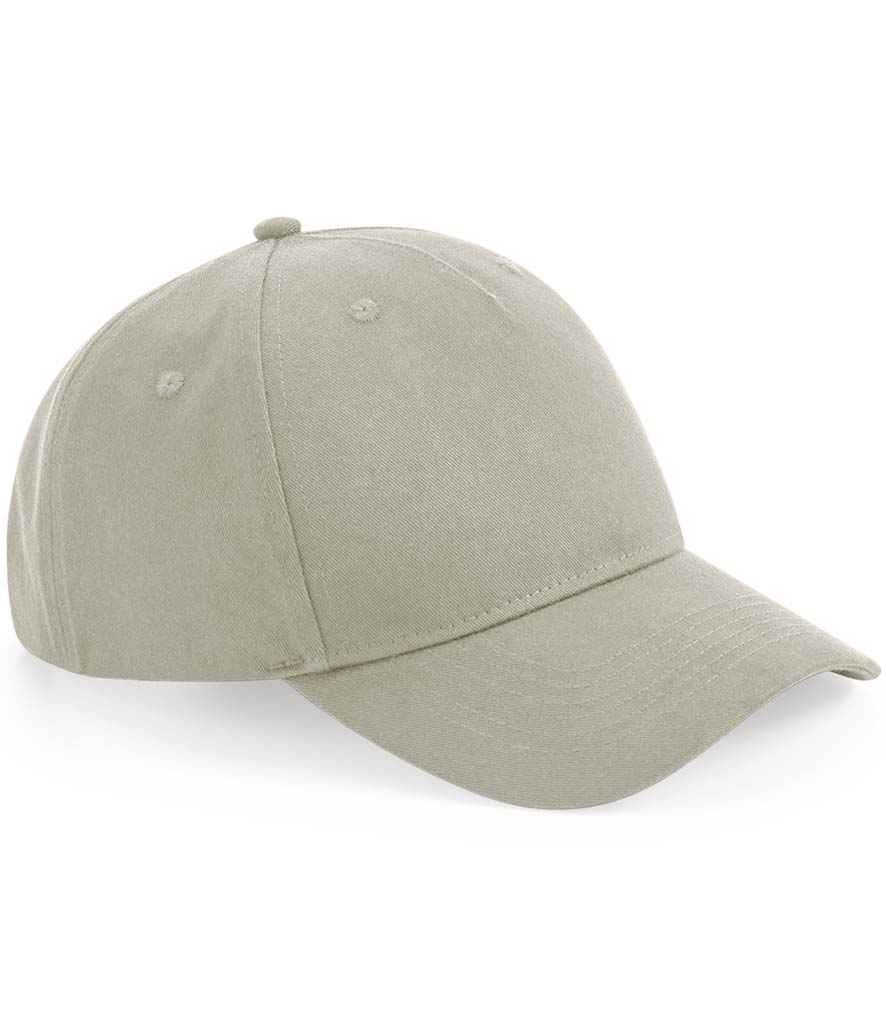 Beechfield Organic Cotton 5 Panel Cap in Classic and Neutral Colors