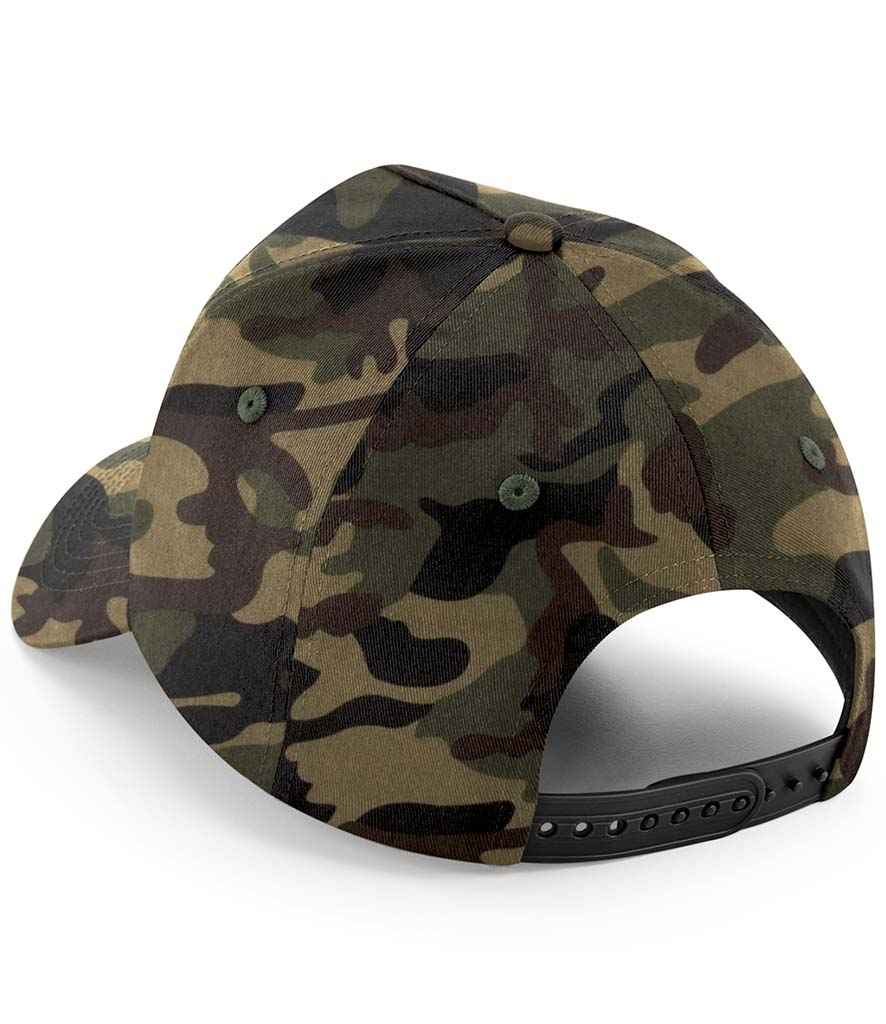 Beechfield Removable Patch 5 Panel Cap with Adjustable Fit and Durable Design
