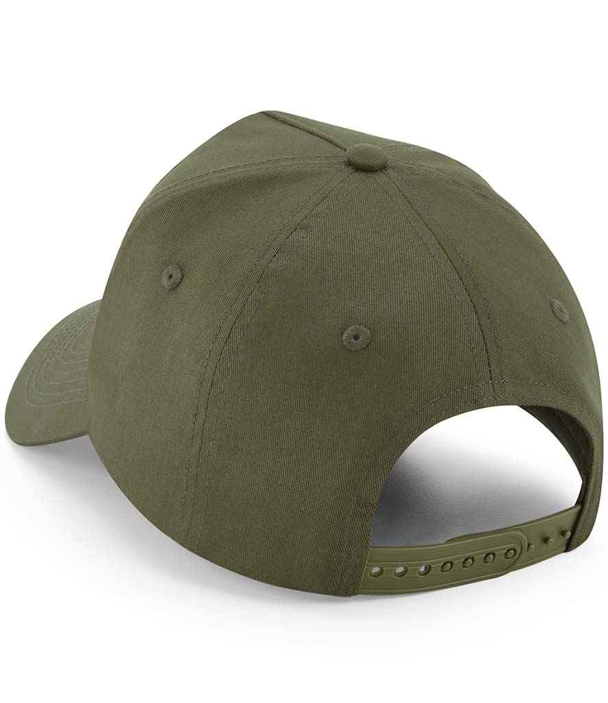 Beechfield Removable Patch 5 Panel Cap with Adjustable Fit and Durable Design