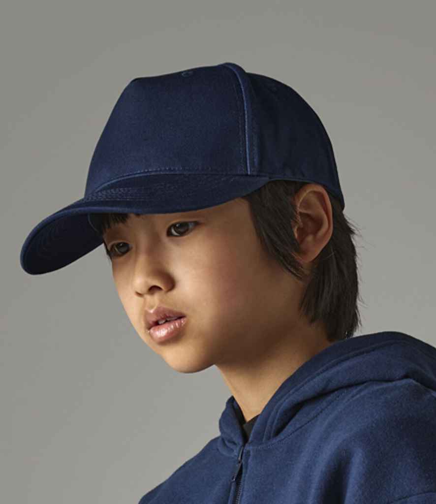 Beechfield Kids Organic Cotton 5 Panel Cap in Soft, Comfortable Fabric for Everyday Wear