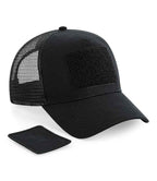 Beechfield Patch Snapback Trucker Cap with Classic Logo Patch and Adjustable Snapback Closure