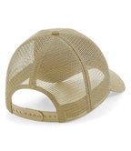 Beechfield Patch Snapback Trucker Cap with Classic Logo Patch and Adjustable Snapback Closure