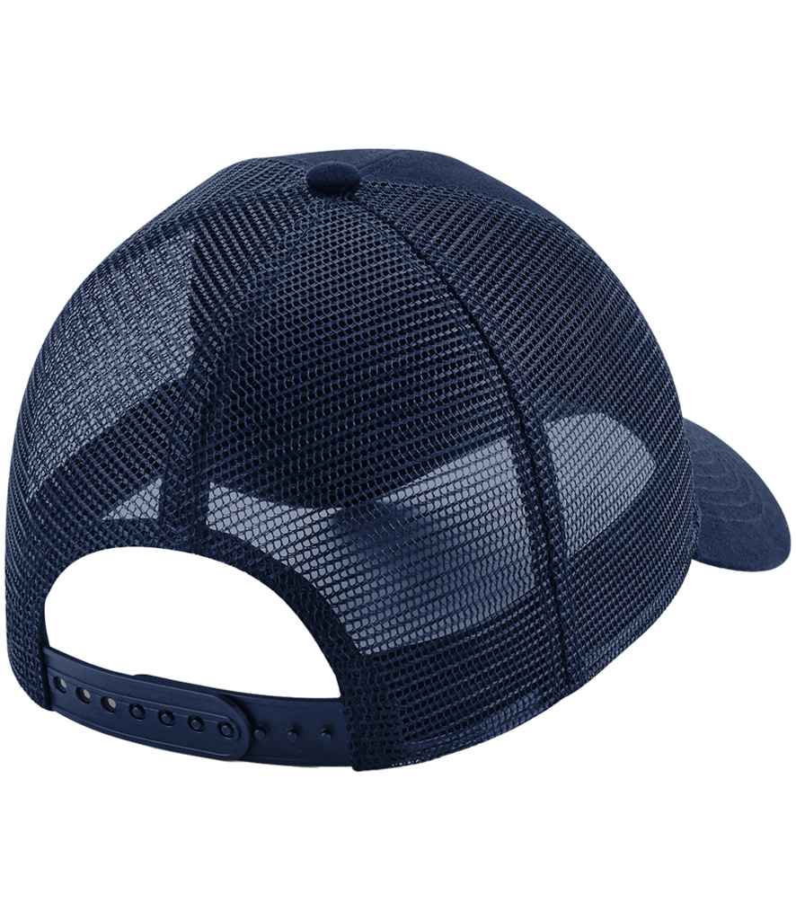 Beechfield Patch Snapback Trucker Cap with Classic Logo Patch and Adjustable Snapback Closure
