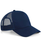 Beechfield Microknit Snapback Trucker Cap with Breathable Mesh Back and Adjustable Closure