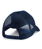 Beechfield Suede Snapback Trucker Cap with Classic Structured Design and Adjustable Fit