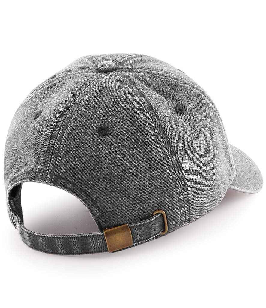 Beechfield Vintage Low Profile Cap with Classic Retro Design and Comfortable Fit