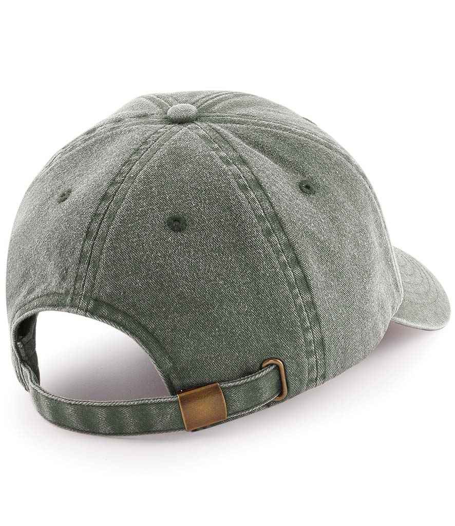Beechfield Vintage Low Profile Cap with Classic Retro Design and Comfortable Fit