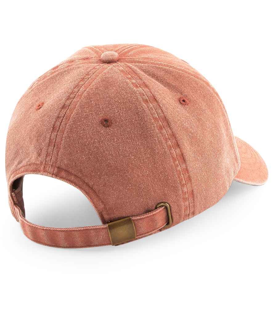 Beechfield Vintage Low Profile Cap with Classic Retro Style and Comfortable Fit