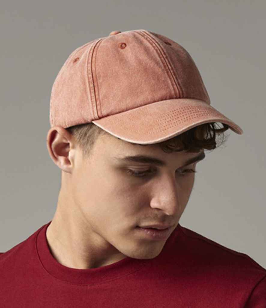 Beechfield Vintage Low Profile Cap with Classic Retro Style and Comfortable Fit