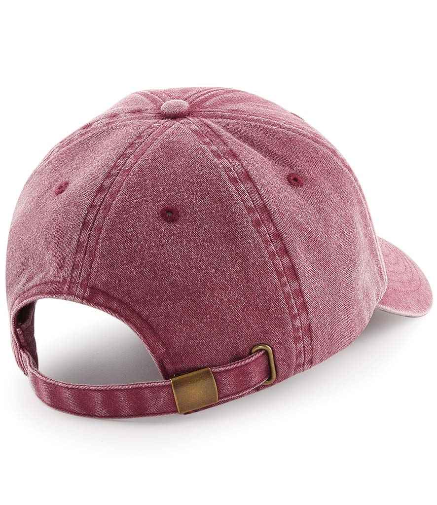 Beechfield Vintage Low Profile Cap with Classic Retro Style and Comfortable Fit
