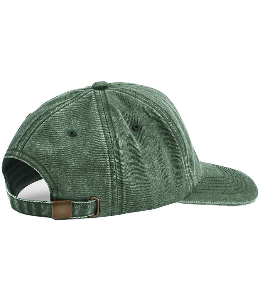 Beechfield Relaxed 5 Panel Vintage Cap | Classic Retro Style Headwear
