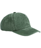 Beechfield Relaxed 5 Panel Vintage Cap | Classic Retro Style Headwear