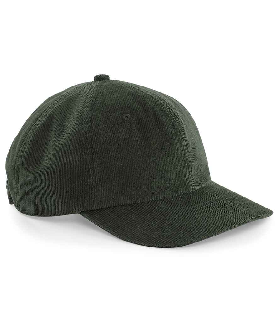 Beechfield Heritage Cord Cap with Classic Corduroy Design and Adjustable Fit