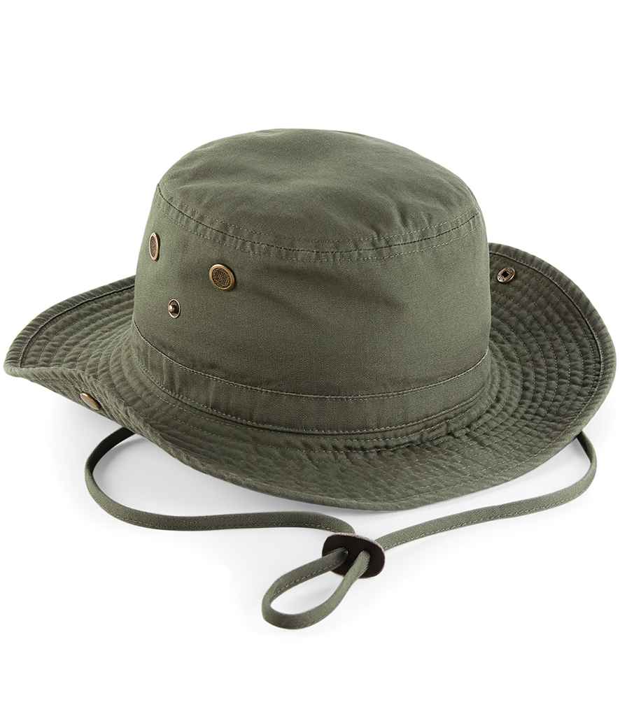 Beechfield Outback Hat with Wide Brim for Outdoor Adventures and Sun Protection