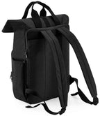 BagBase Recycled Twin Handle Roll-Top Laptop Backpack with Sustainable Design