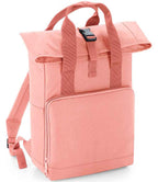 BagBase Recycled Twin Handle Roll-Top Backpack with Sustainable Design and Durable Construction