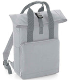 BagBase Recycled Twin Handle Roll-Top Backpack with Sustainable Design and Durable Construction
