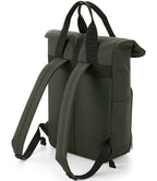 BagBase Recycled Twin Handle Roll-Top Backpack with Sustainable Design and Durable Construction