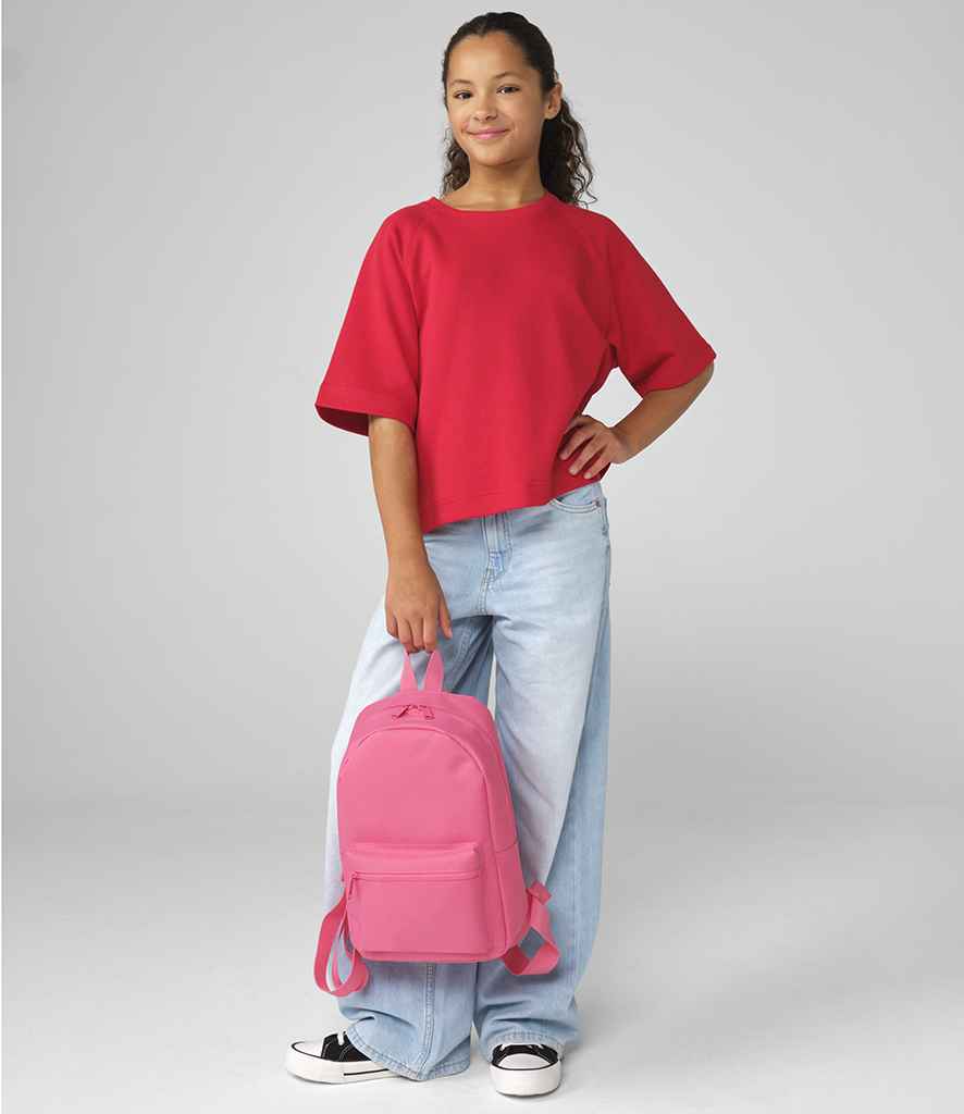 BagBase Mini Essential Fashion Backpack – Compact and Stylish Everyday Bag