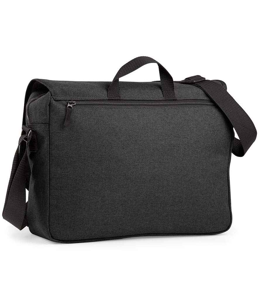 BagBase Two Tone Digital Messenger Bag with Multiple Color Options