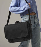 BagBase Two Tone Digital Messenger Bag with Multiple Color Options
