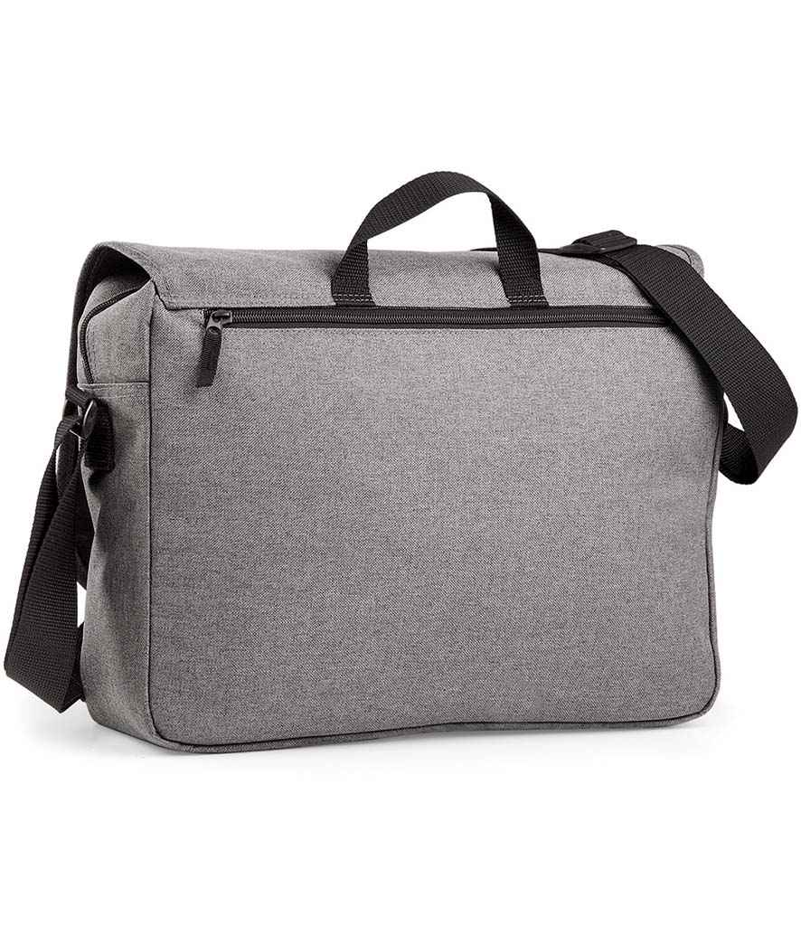 BagBase Two Tone Digital Messenger Bag with Multiple Color Options