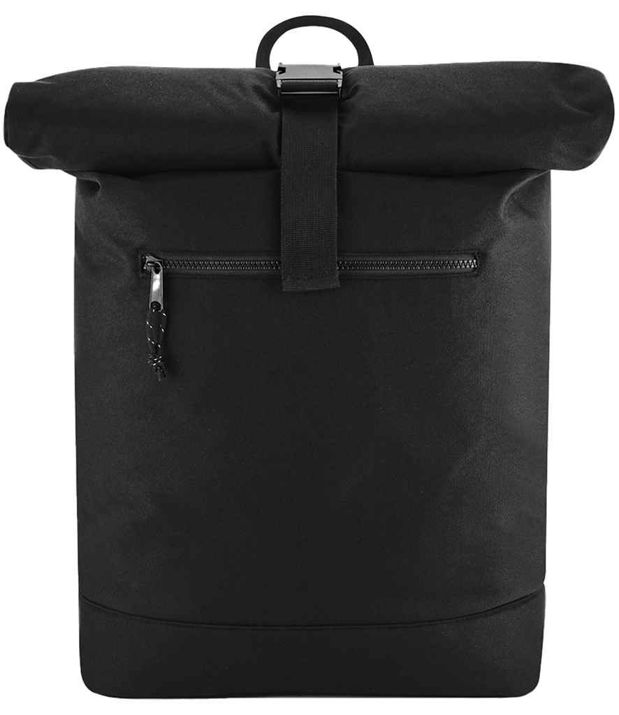 BagBase Recycled Roll-Top Backpack with Sustainable Materials and Durable Design