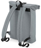 BagBase Recycled Roll-Top Backpack with Sustainable Materials and Durable Design