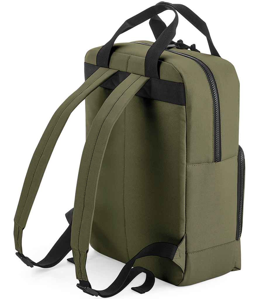 BagBase Recycled Twin Handle Cooler Backpack with Sustainable Insulated Storage
