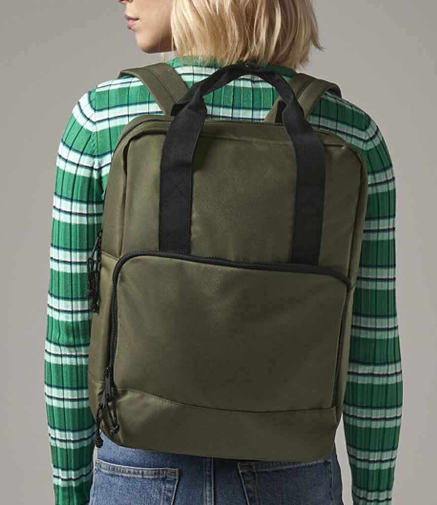 BagBase Recycled Twin Handle Cooler Backpack with Sustainable Insulated Storage