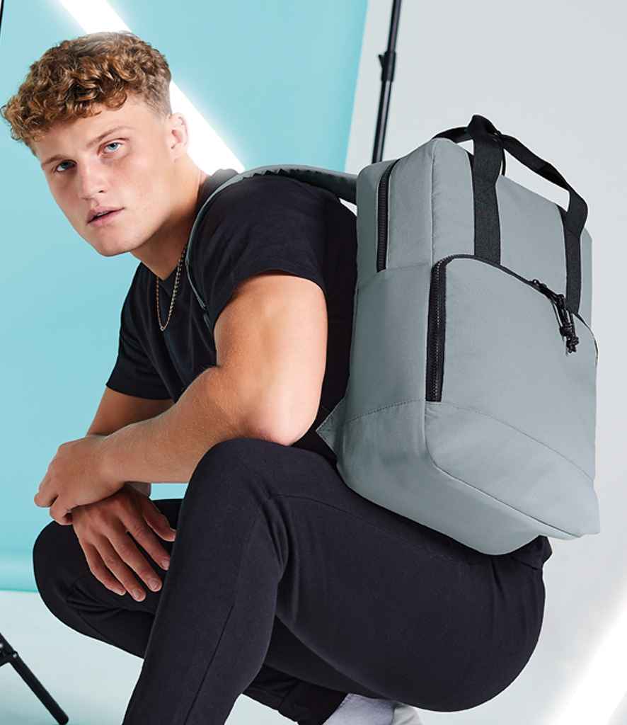 BagBase Recycled Twin Handle Cooler Backpack with Sustainable Insulated Storage