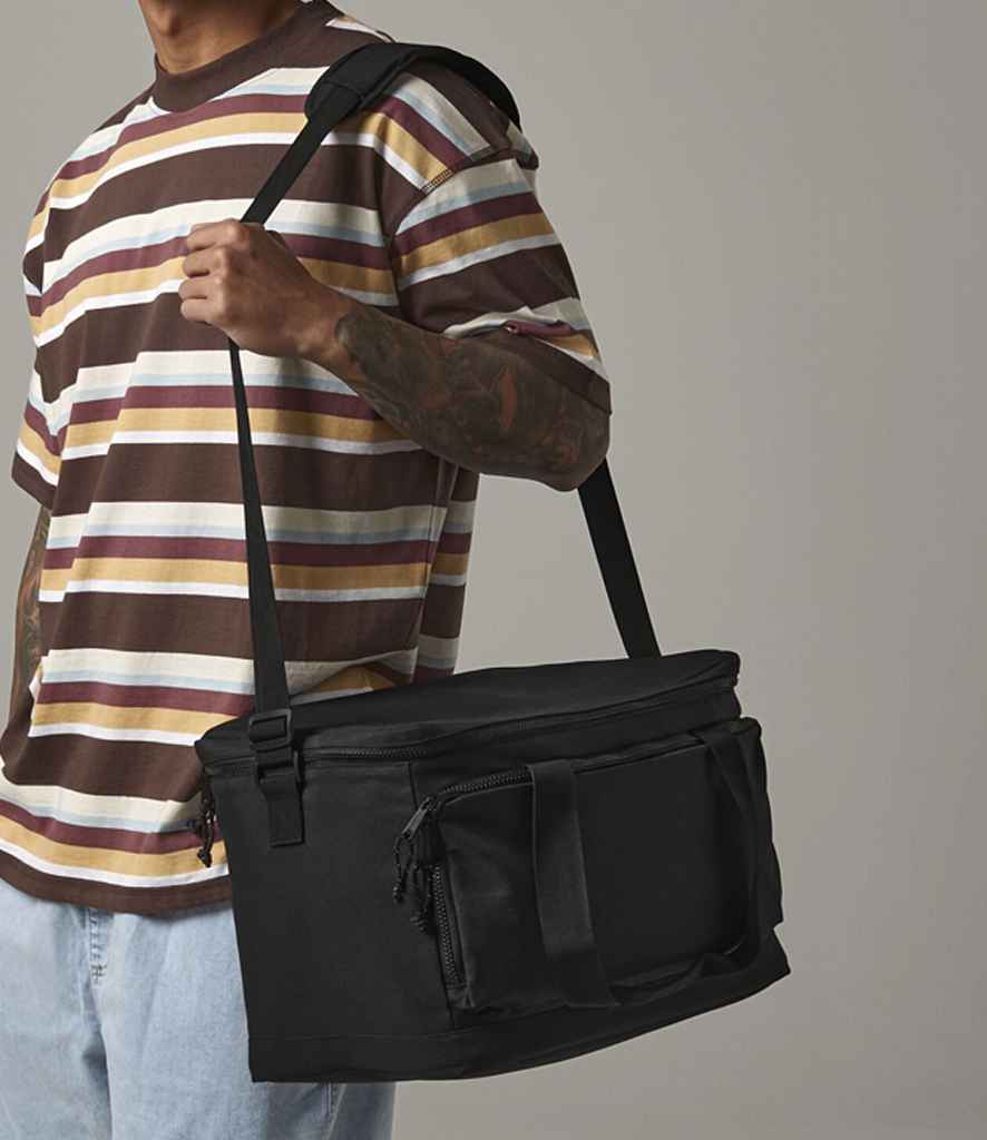 BagBase Recycled Large Cooler Shoulder Bag with Sustainable Insulation and Durable Design