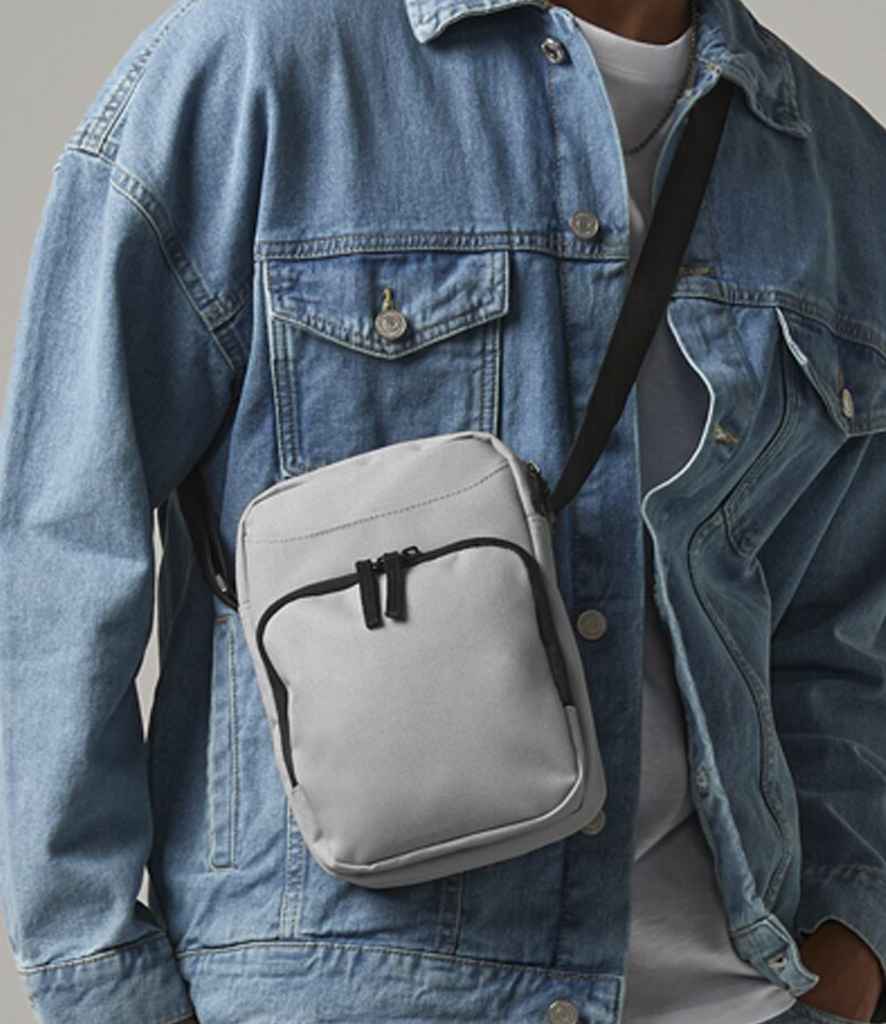 BagBase Across Body Bag with Adjustable Strap and Multiple Compartments for Everyday Use