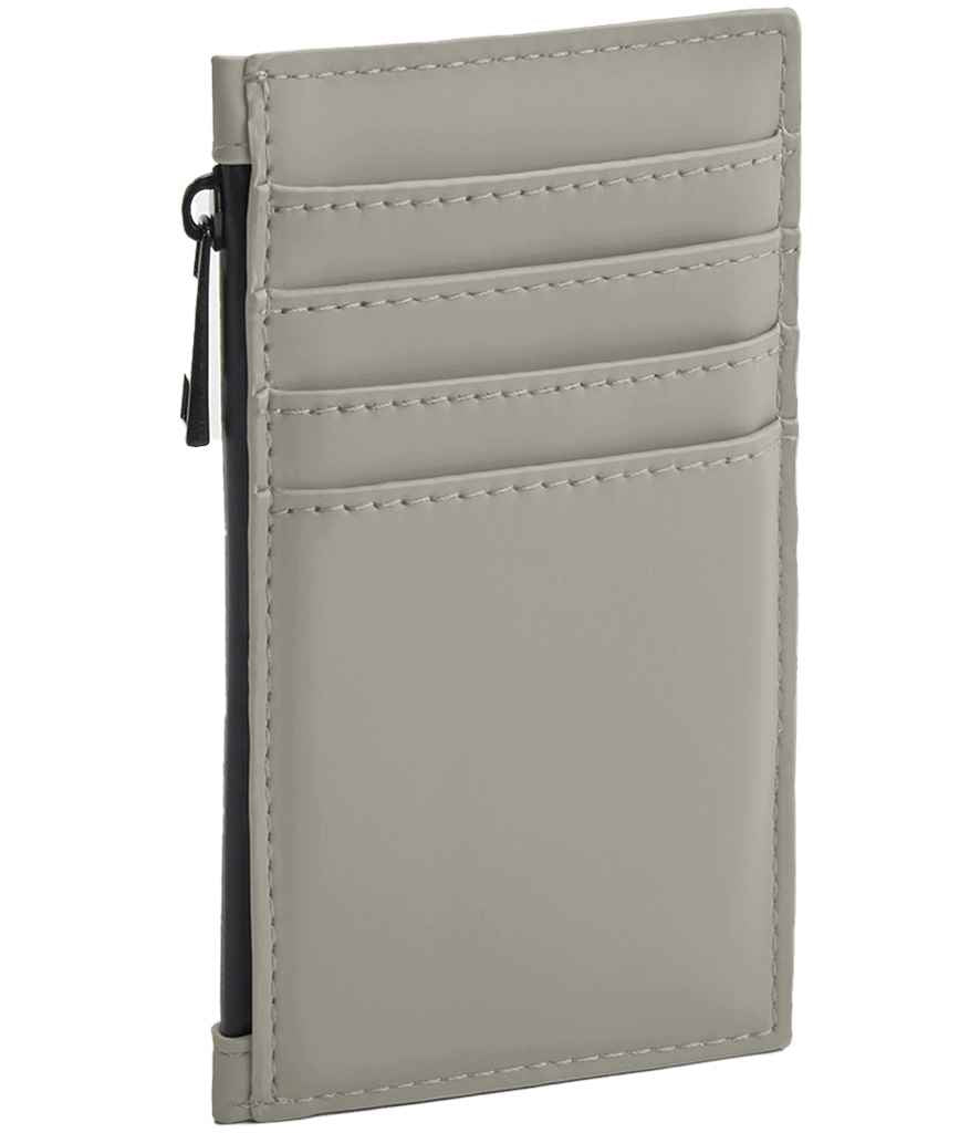 BagBase Matte PU Card Holder with Slim Design and Durable Finish for Everyday Use