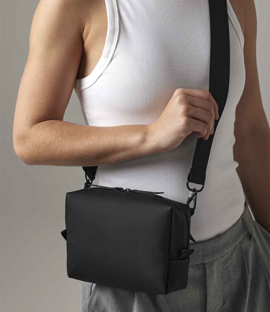 BagBase PU Cross Body Bag with Durable Finish and Adjustable Strap for Everyday Use