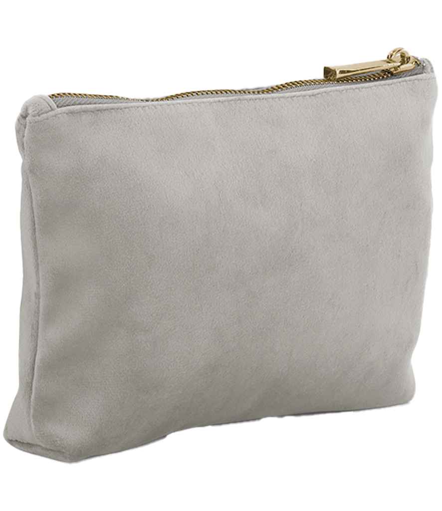 BagBase Velvet Accessory Bag with Soft Touch Finish for Stylish Storage and Organization