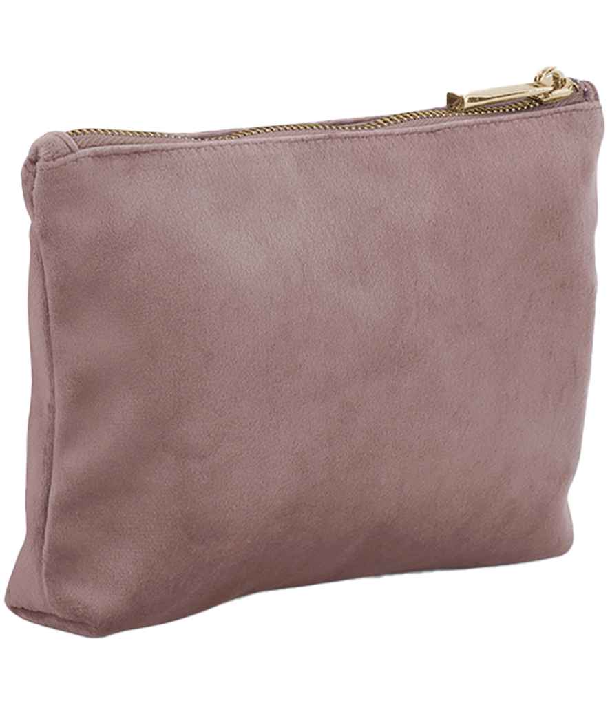 BagBase Velvet Accessory Bag with Soft Touch Finish for Stylish Storage and Organization