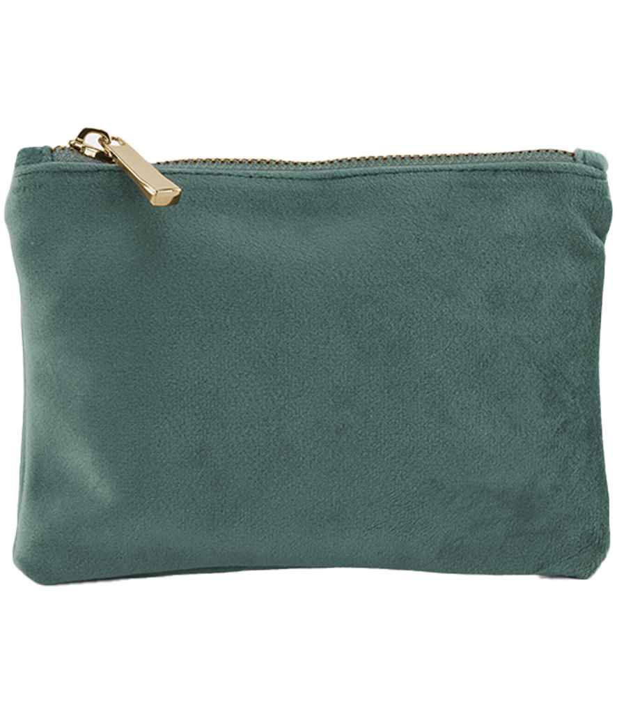 BagBase Velvet Accessory Pouch – Stylish and Soft Velvet Pouch for Accessories