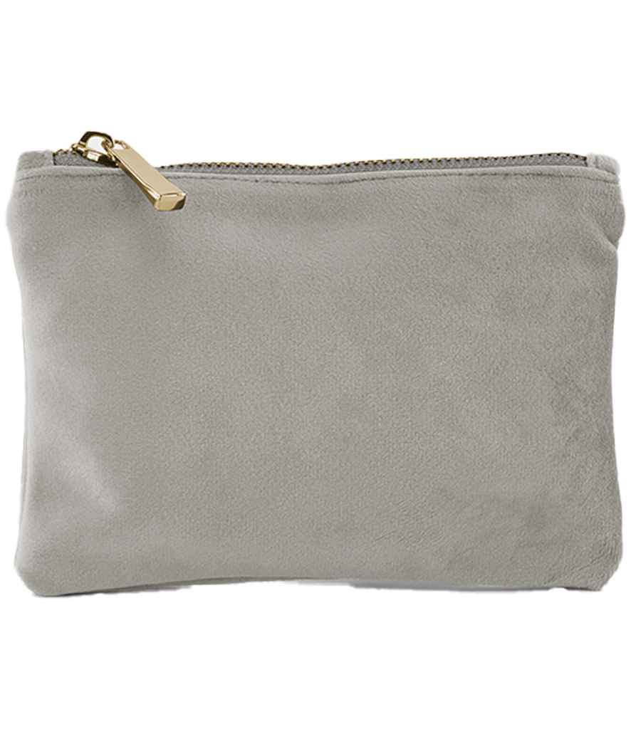 BagBase Velvet Accessory Pouch – Stylish and Soft Velvet Pouch for Accessories