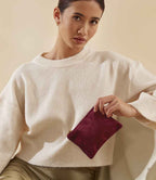 BagBase Velvet Accessory Pouch – Stylish and Soft Velvet Pouch for Accessories