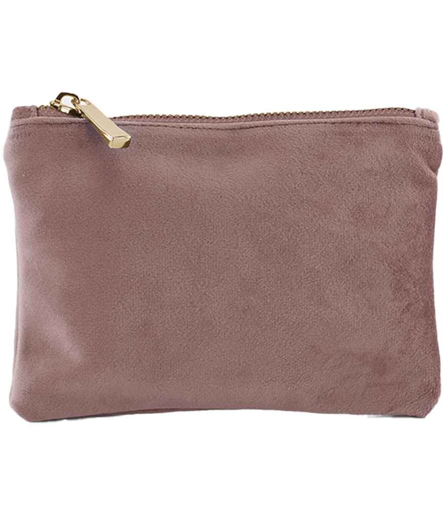 BagBase Velvet Accessory Pouch – Stylish and Soft Velvet Pouch for Accessories