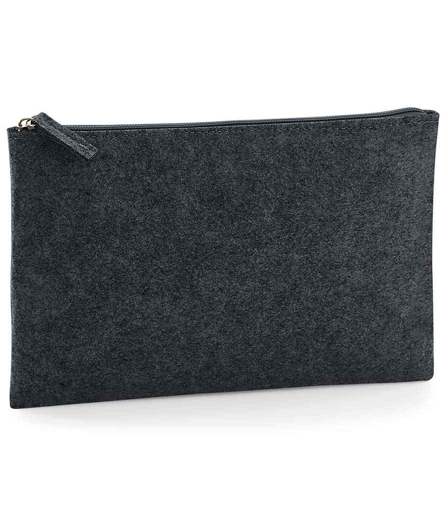 BagBase Felt Accessory Pouch – Stylish and Durable Accessory Storage Solution