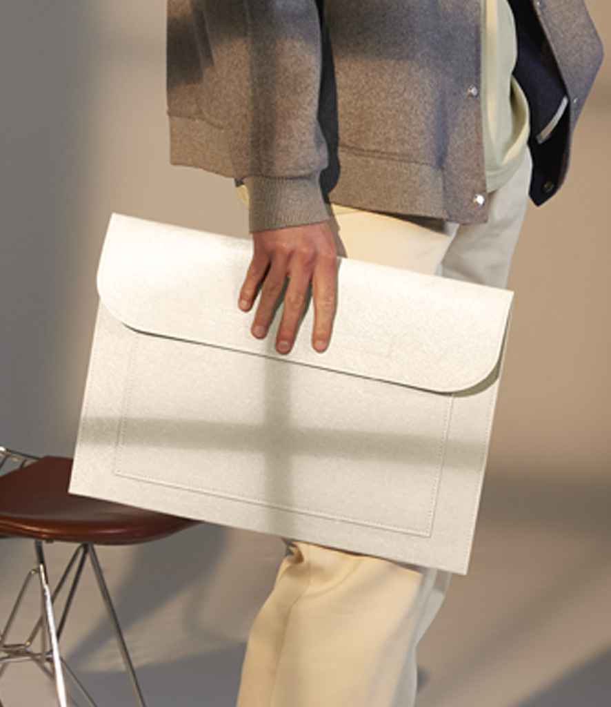 BagBase Felt Laptop/Document Slip – Protective and Stylish Sleeve for Laptops and Documents