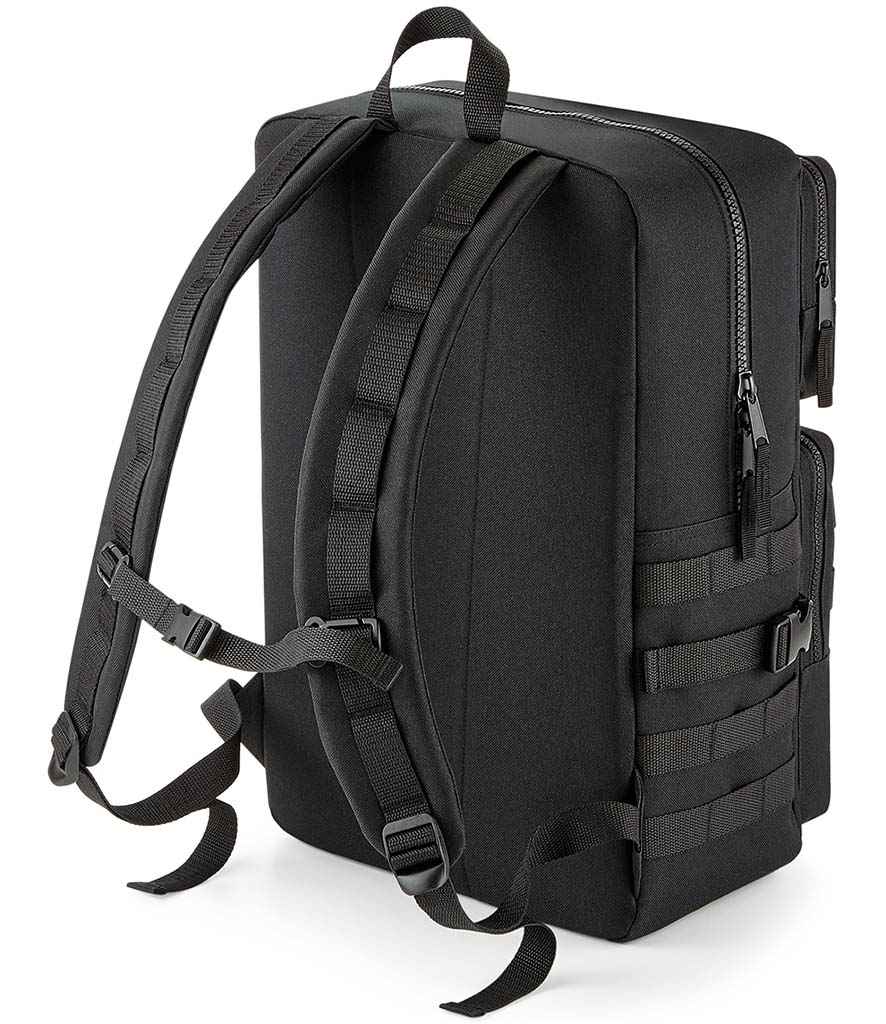 BagBase MOLLE Tactical Backpack with Modular Attachment System for Outdoor and Military Use