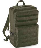 BagBase MOLLE Tactical Backpack with Modular Attachment System for Outdoor and Military Use