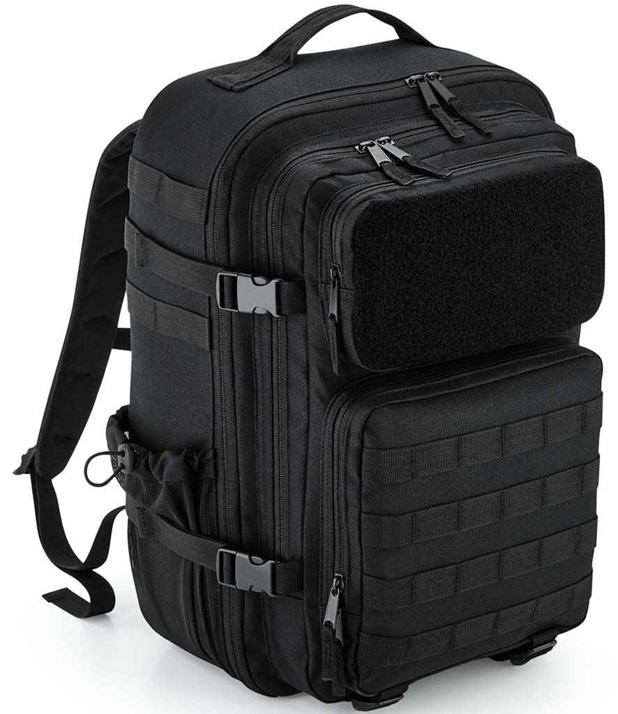BagBase MOLLE Tactical 35 Litre Backpack with Modular Attachment System and Durable Design